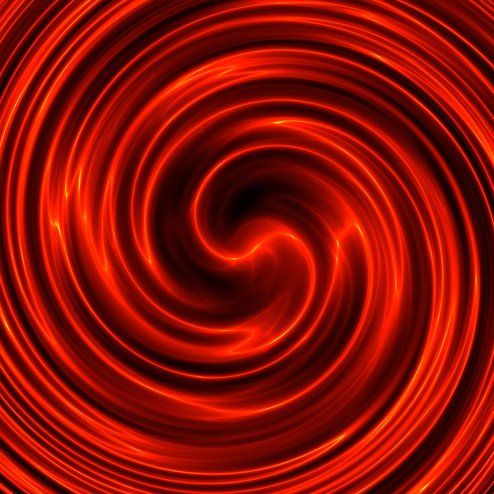 Photo Wallpaper Abstract Red Whirl