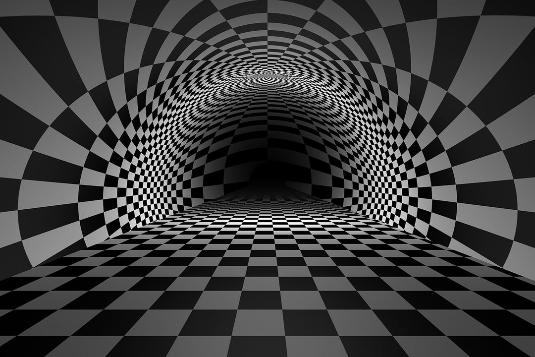 Photo Wallpaper Abstract Chessboard