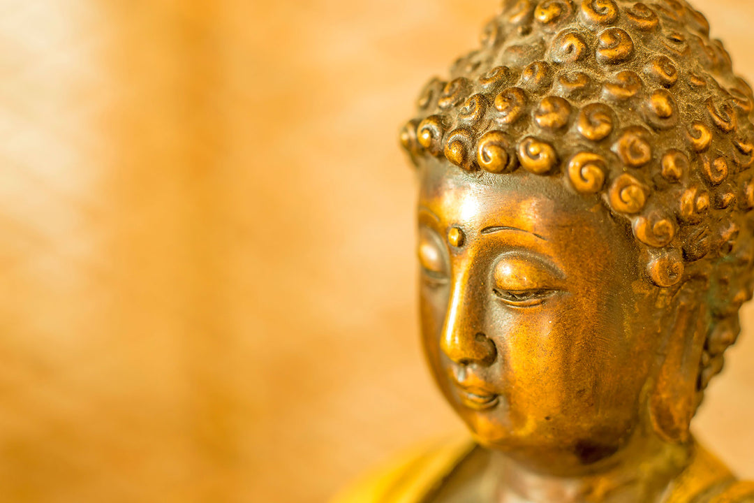 Photo Wallpaper Buddha Head
