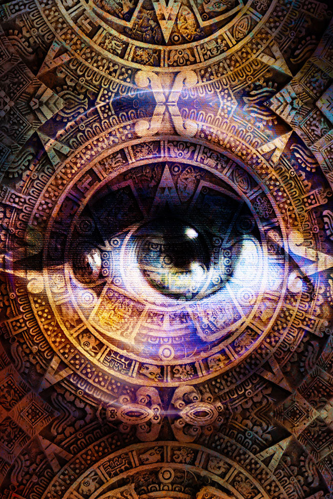 Photo Wallpaper Psychedelic Eye